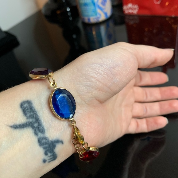 Colorful glass crystals bracelet❤️💚💜💙 - Picture 13 of 13